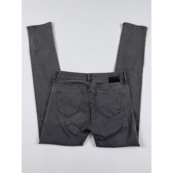 Mavi Alexa Mid-Rise Skinny Jeans – Dark‎ Grey Smoke Supersoft, Size 27/33, New - Picture 6 of 12